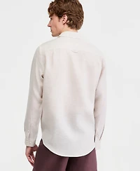 Club Room Men's 100% Linen Shirt