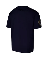 Pro Standard Men's Navy Milwaukee Brewers Turn It Up Dropped Shoulder T-Shirt