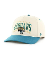 '47 Brand Men's Natural Jacksonville Jaguars Flection Relaxed Hitch Adjustable Hat