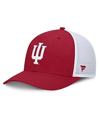 Fanatics Men's Crimson Indiana Hoosiers Baseline Adjustable Hat