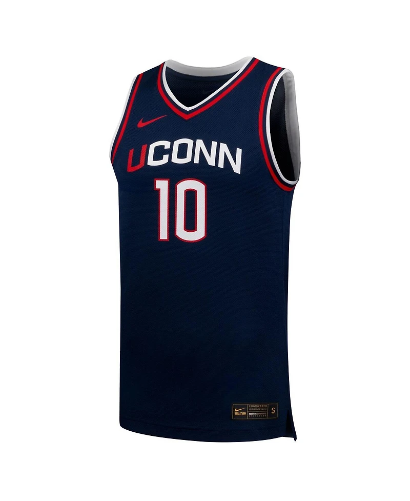 Nike Men's and Women's 10 Navy UConn Huskies Replica Basketball Jersey