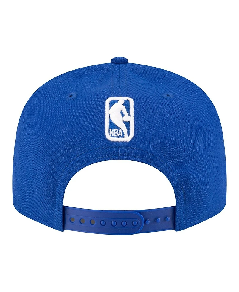 New Era Men's Blue Detroit Pistons One Tone Team 9FIFTY Adjustable Hat