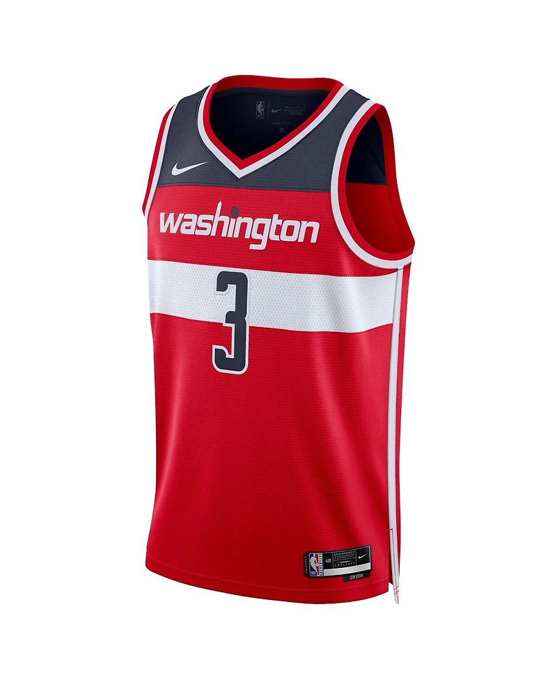Nike Men's and Women's Trae Young Red Washington Wizards Swingman Icon Edition Jersey
