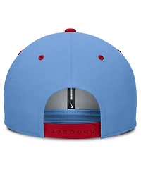 Nike Men's Light Blue/Red St. Louis Cardinals Cooperstown Collection Pro Dri-fit Snapback Hat