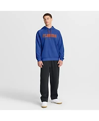 Jordan Men's Royal Florida Gators 2025 Courtside Basketball Practice Raglan Dri-fit Hoodie