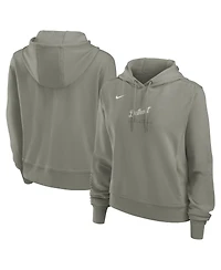 Nike Women's Olive Detroit Tigers One Tri-Blend Dri-fit Hoodie