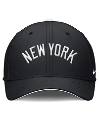 Nike Men's Navy New York Yankees Primetime Rise Dri-fit Flex Hat