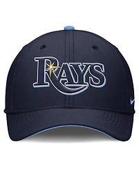 Nike Men's Navy Tampa Bay Rays Primetime Rise Dri-fit Flex Hat