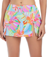 Bleu by Rod Beattie Women's Bellissimo High-Waist Swim Skirt