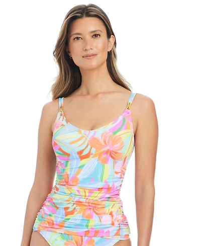 Bleu by Rod Beattie Women's Bellissimo Scoop Neck Swim Tankini Top