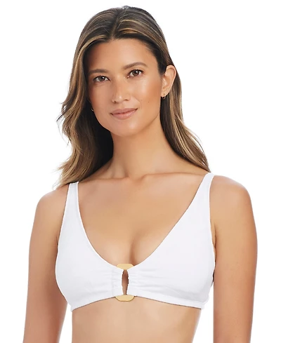 Bleu by Rod Beattie Women's Over-The-Shoulder Swim Bikini Top