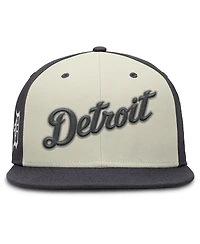 Nike Men's Cream Detroit Tigers Dri-fit True Fitted Hat