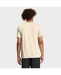 Nike Men's Natural Chicago Cubs Wordmark Tri-Blend T-Shirt