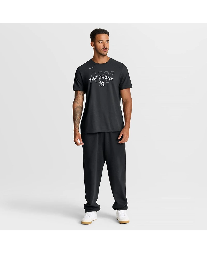 Nike Men's Black New York Yankees Primetime Fashion T-Shirt
