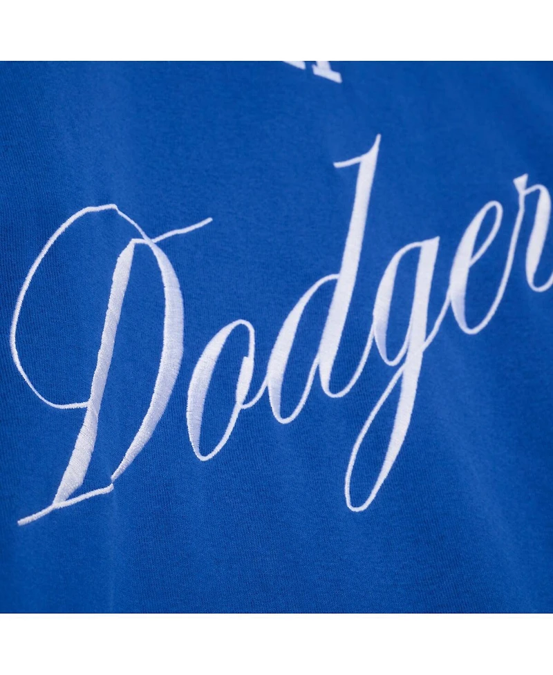 Mitchell & Ness Women's Royal Los Angeles Dodgers Script Sweatshirt