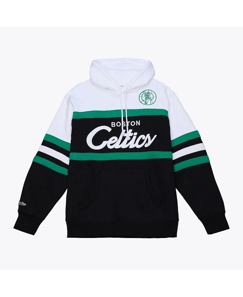 Mitchell & Ness Men's Black Boston Celtics Head Coach Hoodie