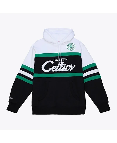 Mitchell & Ness Men's Black Boston Celtics Head Coach Hoodie
