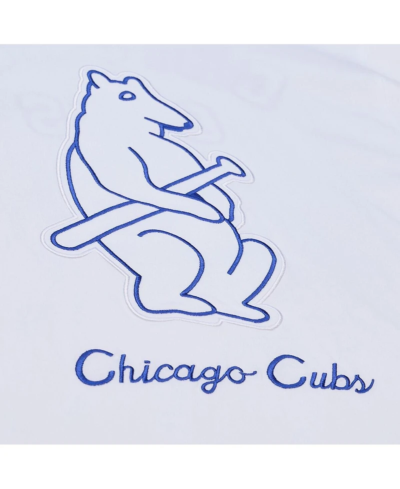 Mitchell & Ness Men's White Chicago Cubs Cooperstown Collection Arctic T-Shirt