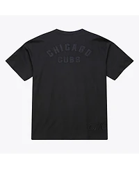 Mitchell & Ness Men's Black Chicago Cubs Cooperstown Collection Phantom T-Shirt