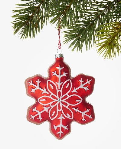 Holiday Lane Nutcracker Sweets Snowflake Ornament, Macy's Exclusive