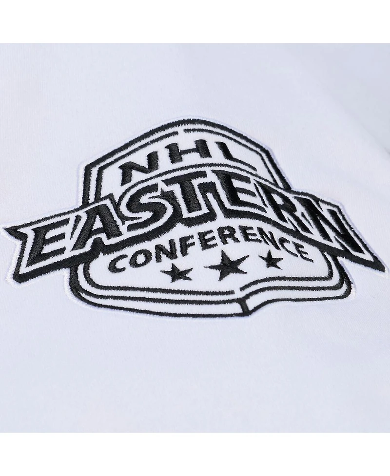 Mitchell & Ness Men's White Boston Bruins Arctic Fleece Hoodie