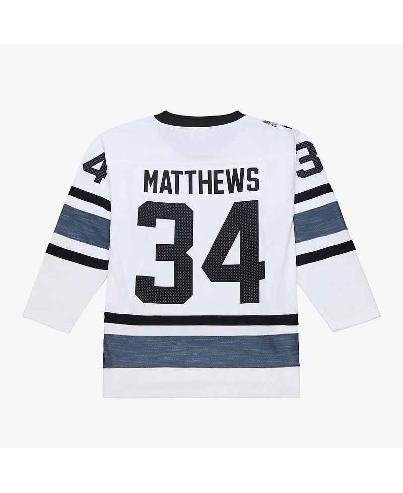 Mitchell & Ness Men's Auston Matthews White 2019 All-Star Game Power Play Jersey