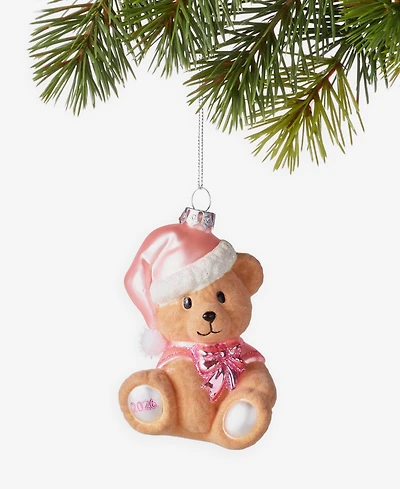 Holiday Lane Baby's First Pink Bear Ornament, Macy's Exclusive