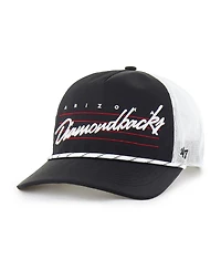 '47 Brand Men's Black Arizona Diamondbacks Brrr Downburst Mesh Hitch Adjustable Hat