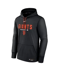 Nike Men's Black San Francisco Giants Authentic Collection Therma-fit Hoodie