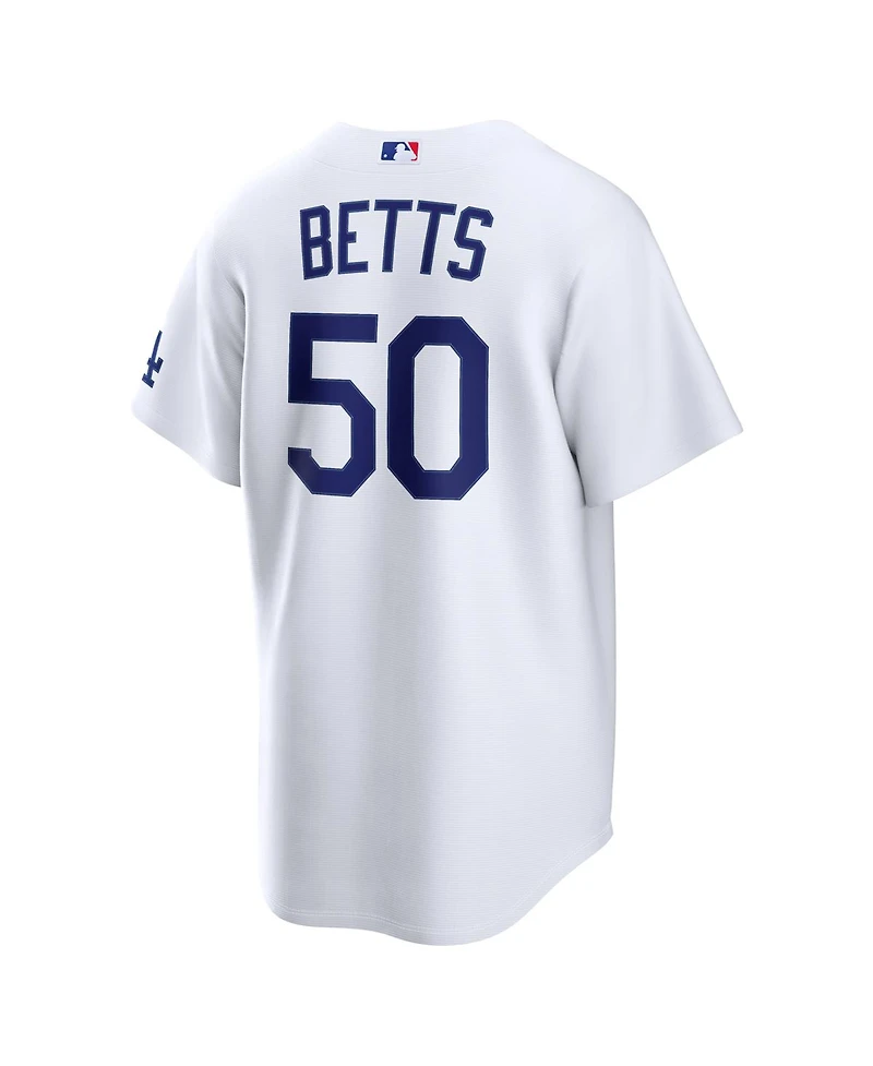 Nike Men's Mookie Betts White Los Angeles Dodgers Home Stadium Jersey