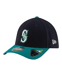 New Era Men's Navy Seattle Mariners Alternate Player Replica 39THIRTY M-Crown Flex Hat