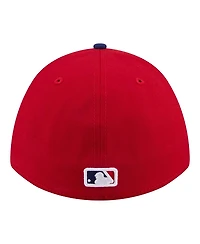 New Era Men's Red Philadelphia Phillies Player Replica 39THIRTY M-Crown Flex Hat