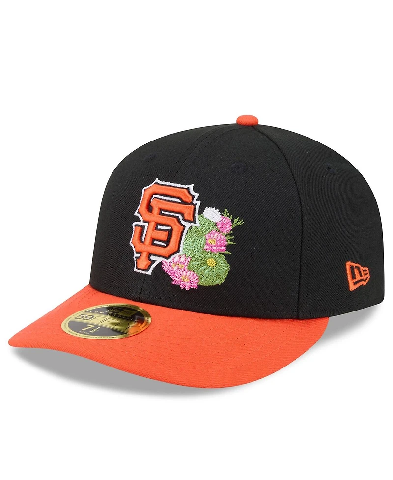 New Era Men's Black/Orange San Francisco Giants 2026 Spring Training Low Profile 59FIFTY Fitted Hat