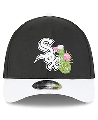 New Era Men's Black/White Chicago White Sox 2026 Spring Training M-Crown 39THIRTY Flex Hat