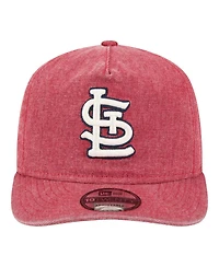 New Era Men's Red St. Louis Cardinals Denim Classic 19TWENTY Adjustable Hat