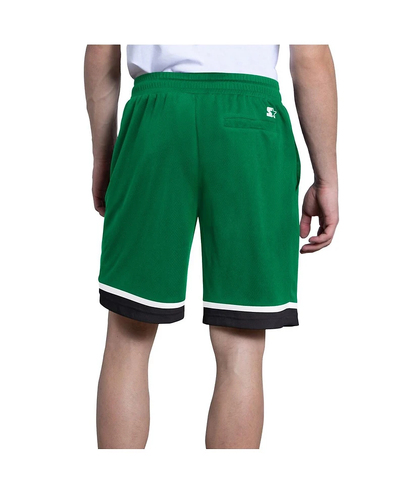 Starter Men's Kelly Green Philadelphia Eagles Throwback Power Play Mesh Shorts