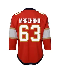 Outerstuff Big Boys and Girls Brad Marchand Red Florida Panthers Home Replica Jersey