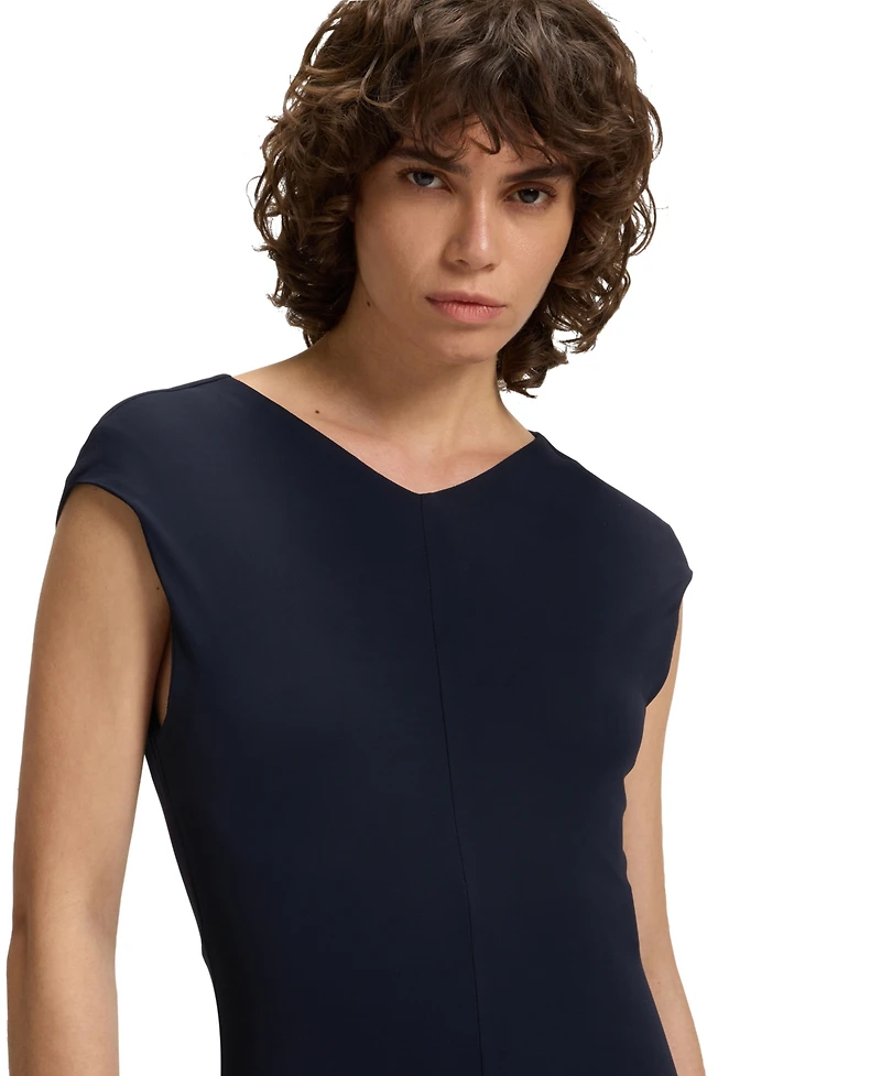 Boss by Hugo Women's Matte Jersey Sleeveless Dress