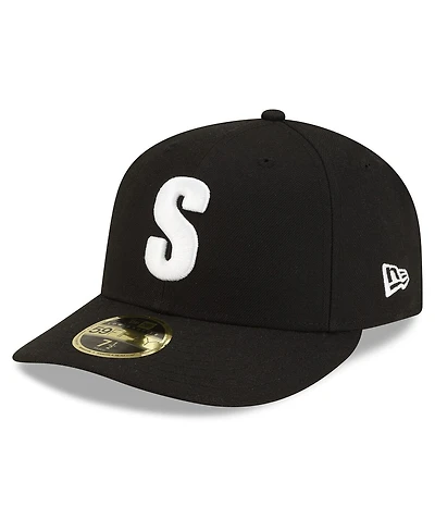 New Era Men's Black Seattle Mariners Authentic Collection Low Profile 59FIFTY Fitted Hat