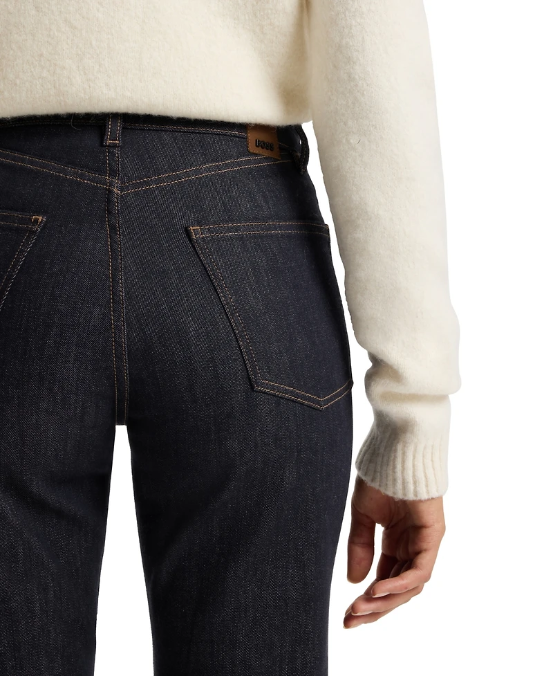 Boss by Hugo Women's Stay Indigo Stretch Denim Slim-Fit Jeans