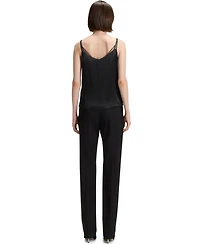 Boss by Hugo Women's Satin Lace Trim Camisole Top