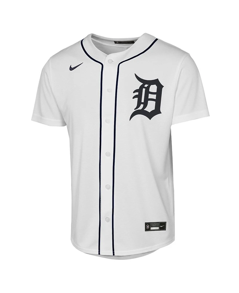 Nike Big Boys and Girls Tarik Skubal White Detroit Tigers Home Replica Player Jersey