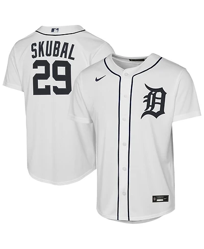 Nike Big Boys and Girls Tarik Skubal White Detroit Tigers Home Replica Player Jersey