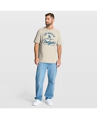 Fanatics Men's Tan Los Angeles Dodgers Stadium T-Shirt