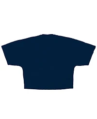 Fanatics Women's Navy Detroit Tigers Skyline Crop T-Shirt