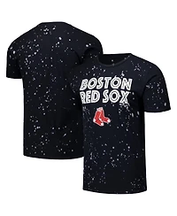 Majestic Threads Men's Black/White Boston Red Sox Splatter T-Shirt