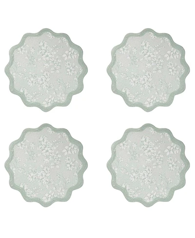 Avanti Provence Woven Braided Round Placemats, Set of 4