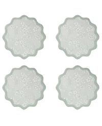 Avanti Provence Woven Braided Round Placemats, Set of 4