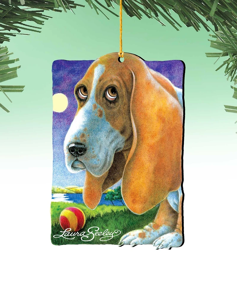 Designocracy Just Baby Steps to the Bay Holiday Ornaments, Set of 2