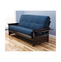 Kodiak Phoenix Frame-Espresso Finish-Suede Navy Mattress